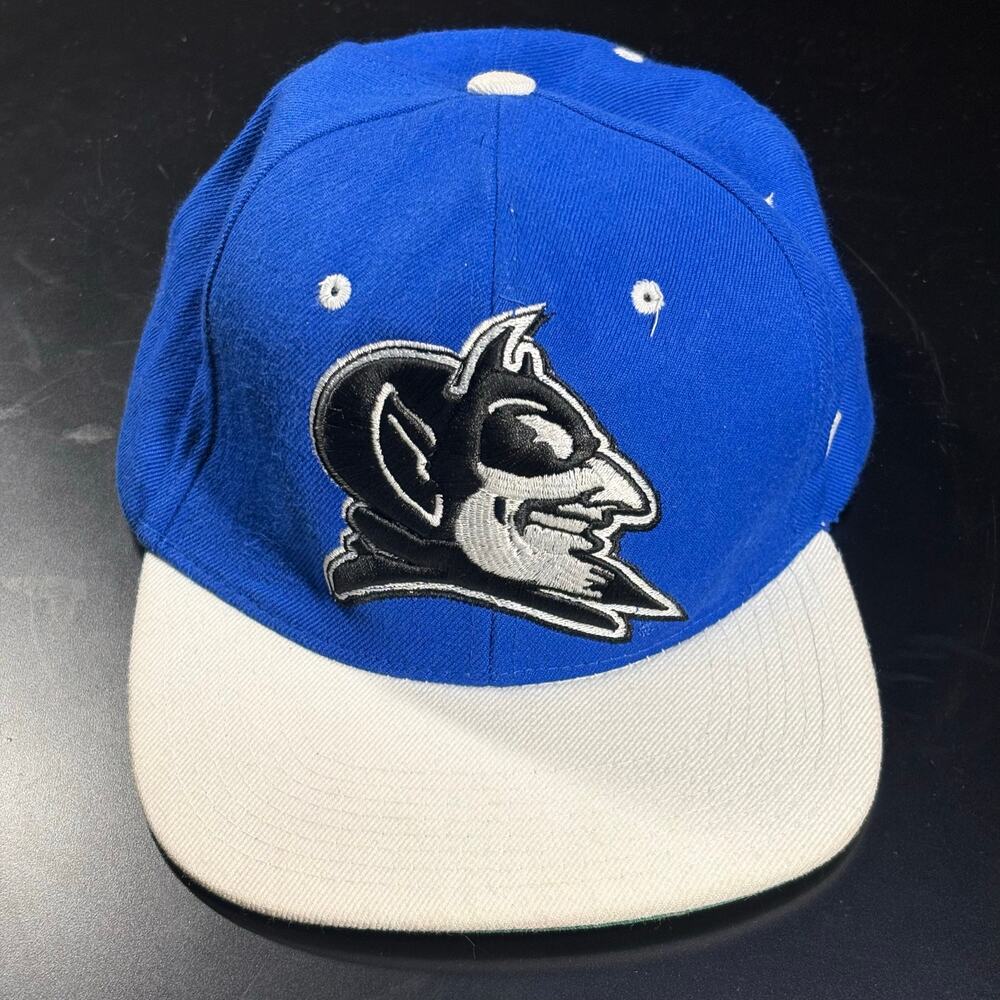 Zephyr Original Lacrosse Duke Blue Devils Mens Snapback Hat Preowned